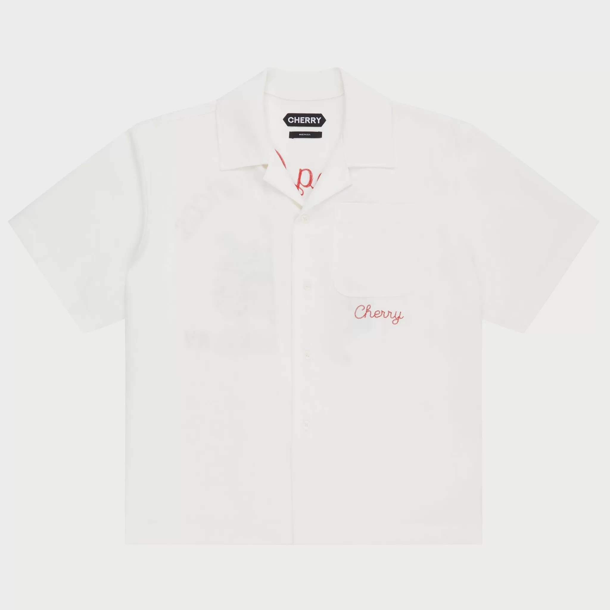 Cherry Chemise De Bowling Bowling Broncos (Creme)* Chemise