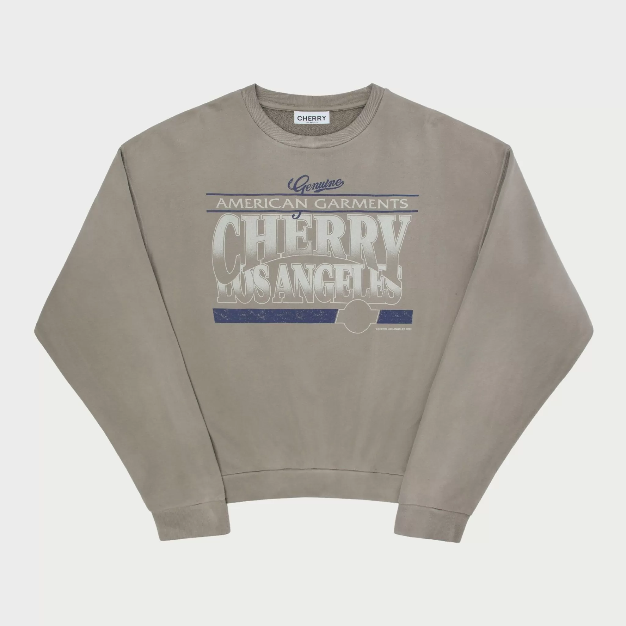 Cherry Col Rond American Garments (Fumee)* Sweat-Shirts