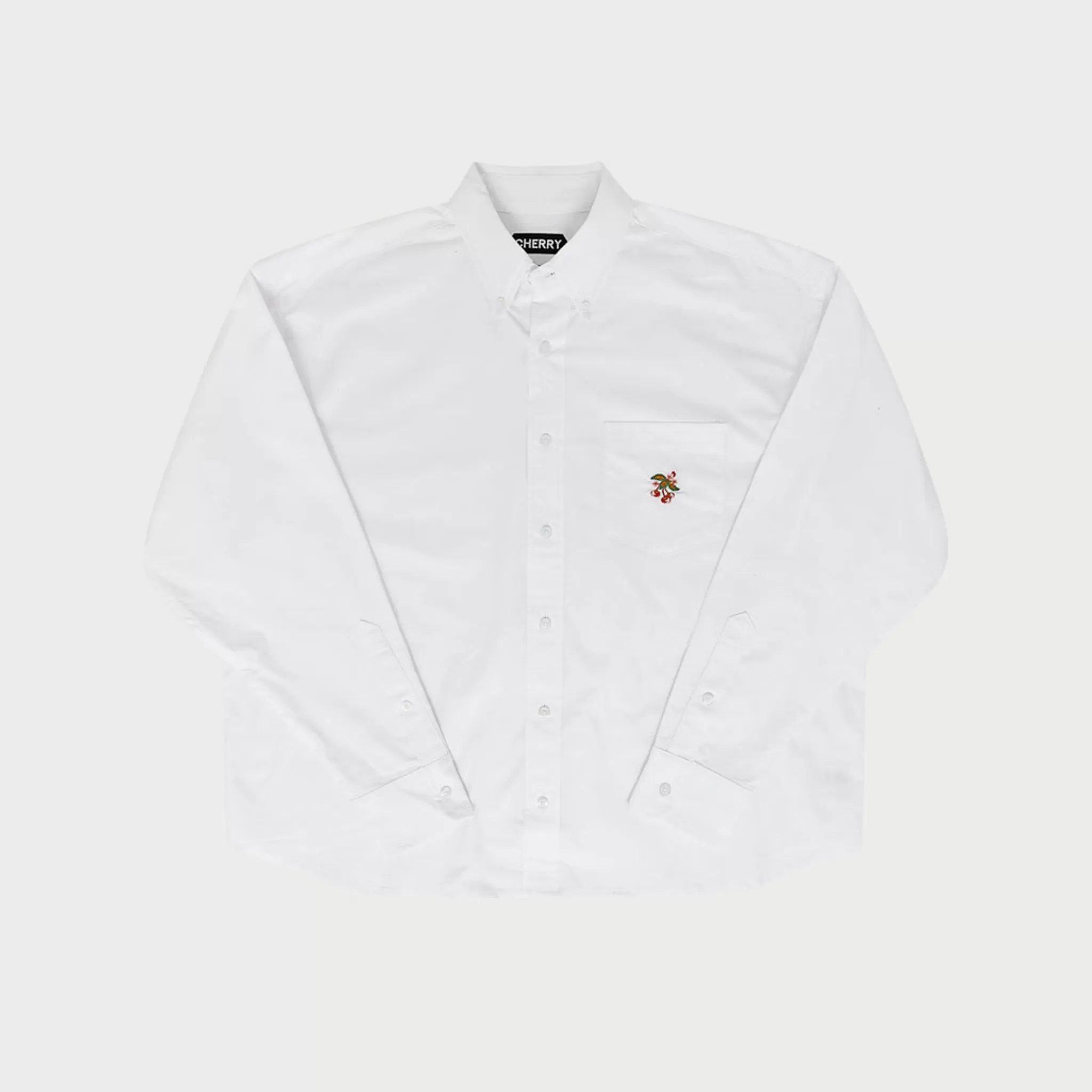 Cherry Grande Chemise Oxford (Blanc)* Chemise