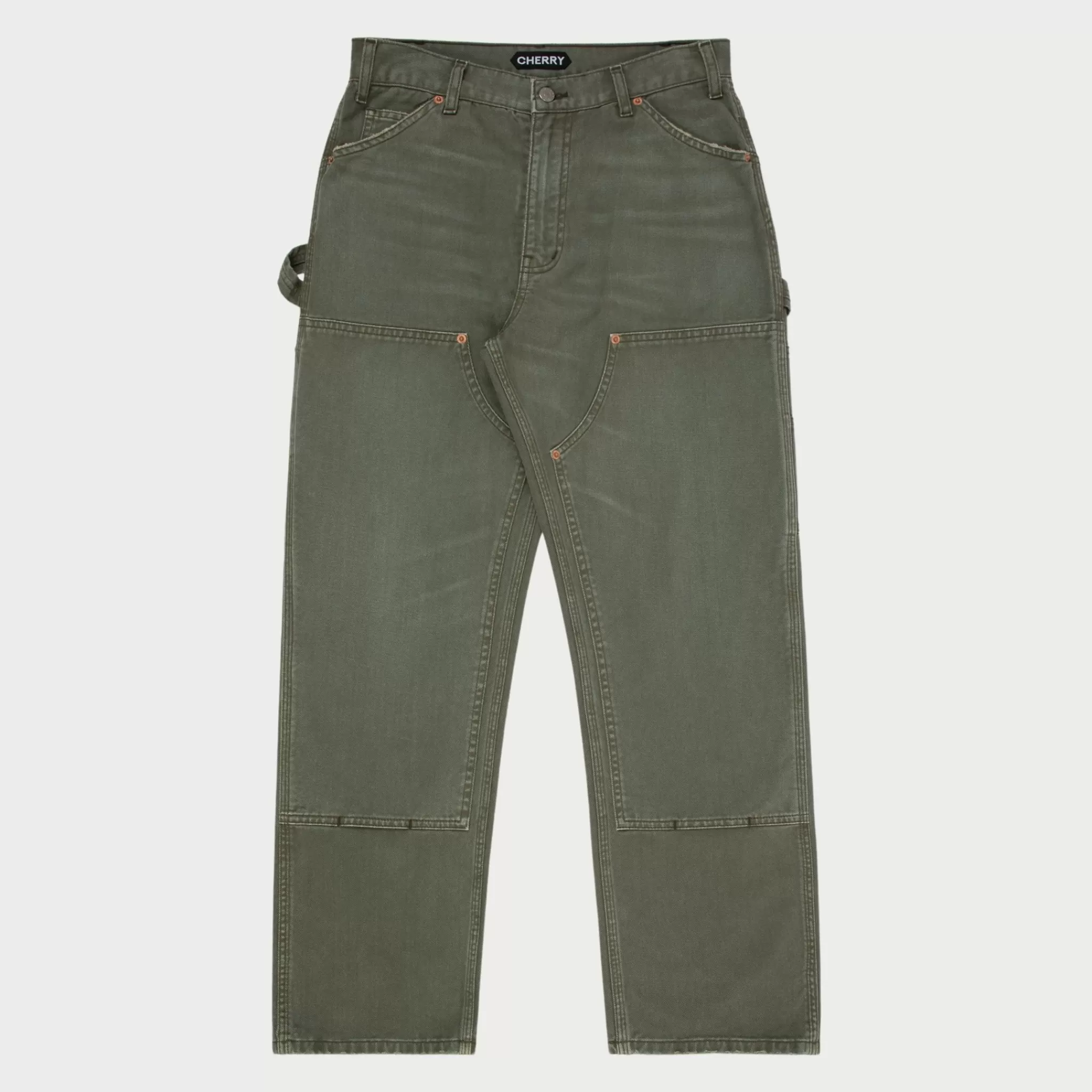 Cherry Toile Double Genou (Vintage Olive)* Pantalon