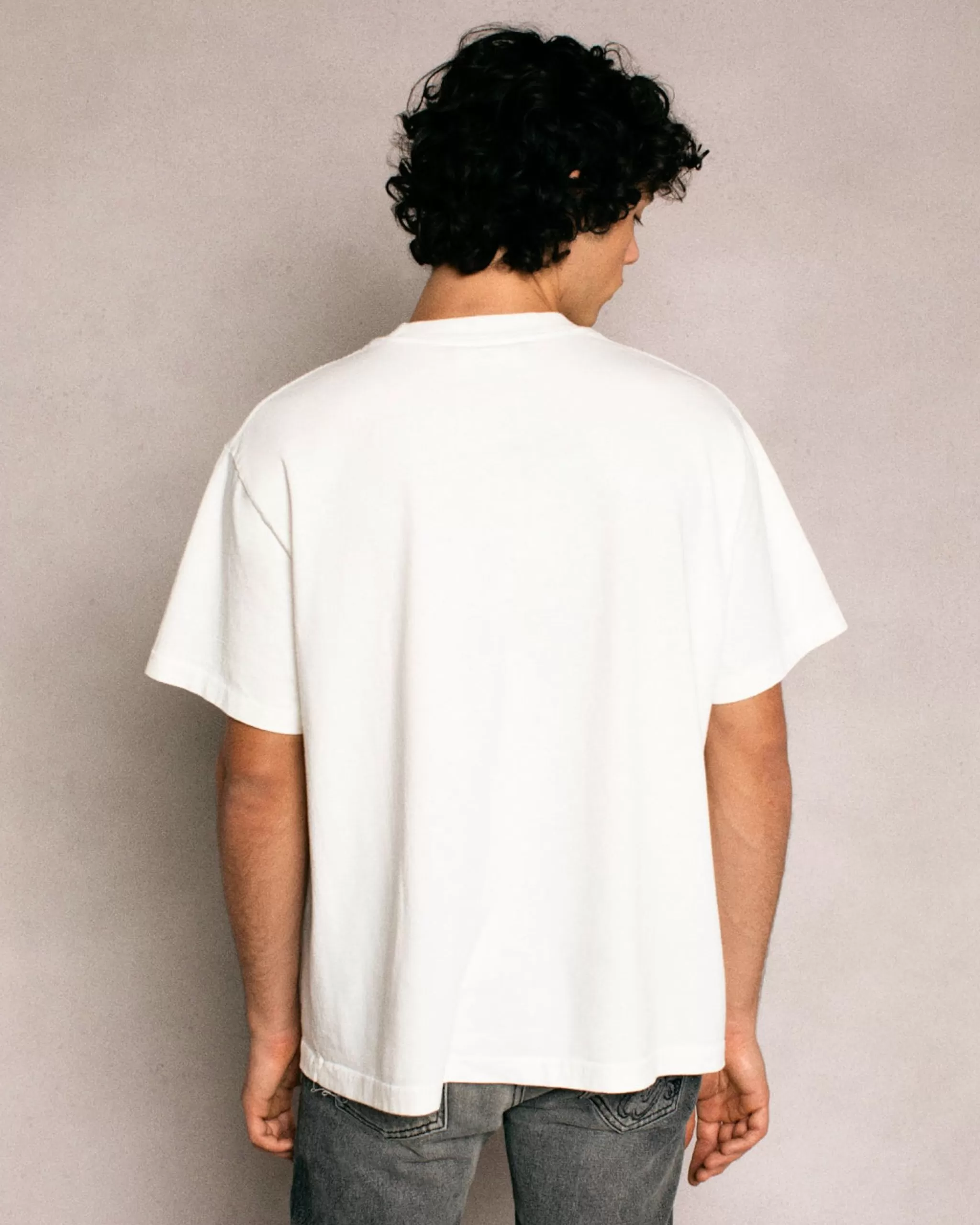Cherry T-Shirt A Poche Stardust Boxy (Blanc Vintage)* T-Shirts Et Manches Longues