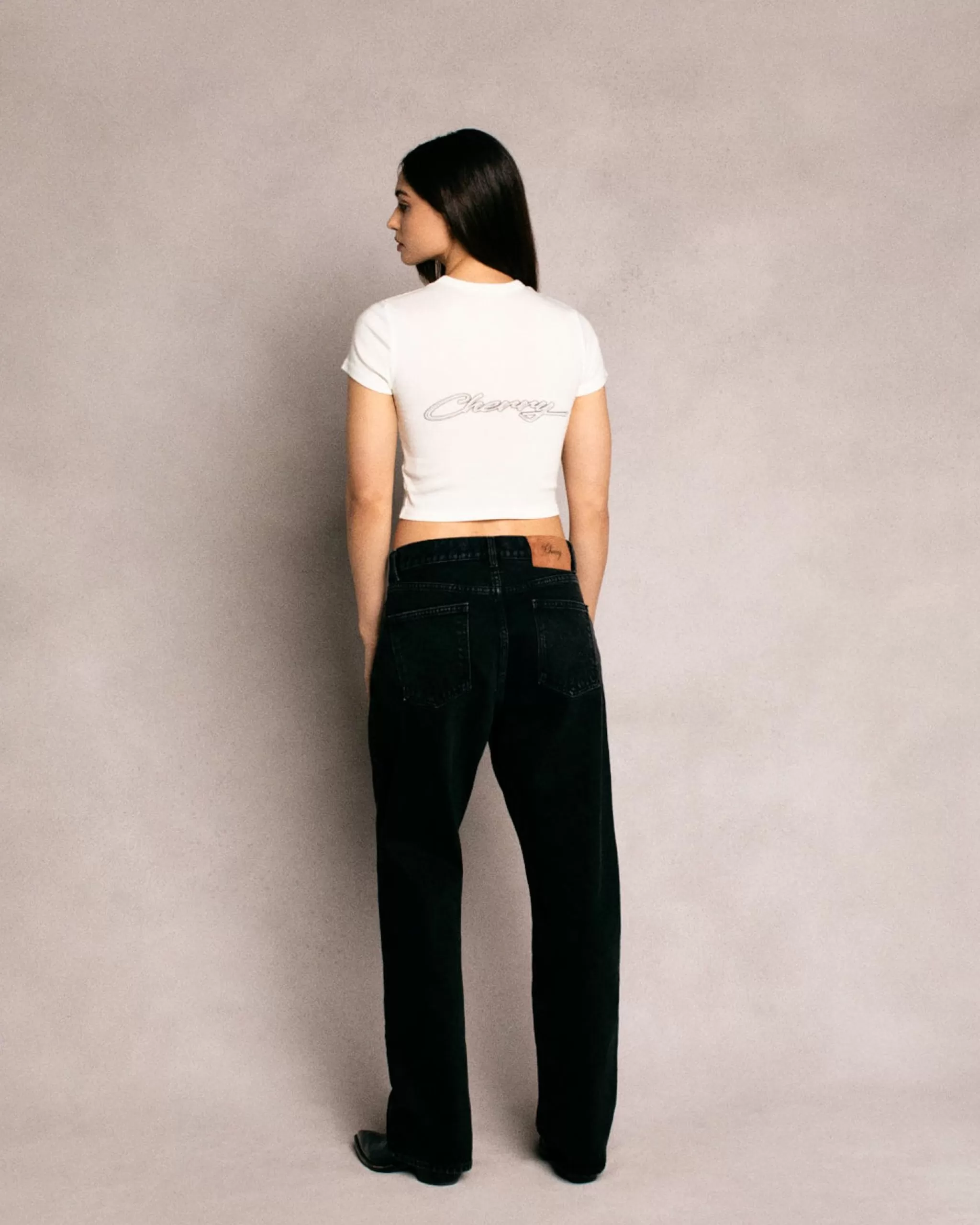 Cherry T-Shirt Bebe Stardust (Blanc Vintage)* Aux Femmes